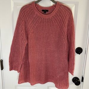J. Crew Pink Knit Sweater